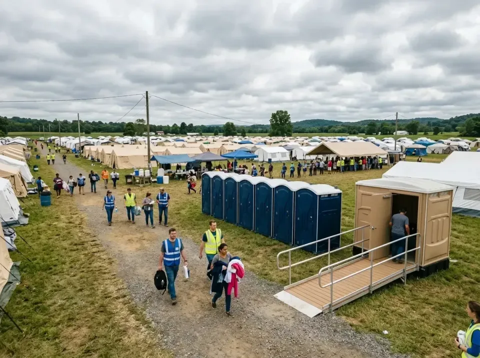 disaster-relief-camp-restrooms-010 — frequently asked questions, Dumpster & Portable Bathrooms Rental in Denison, TX